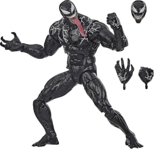 Sunrain Legends Venom Samlerfigur, 8 tommer, med 3 tilbehør - 1588