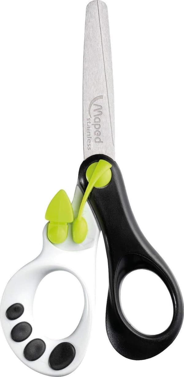 Learning Scissors for Children, 18 cm, Rounded Tips, for Right and Left Handed
