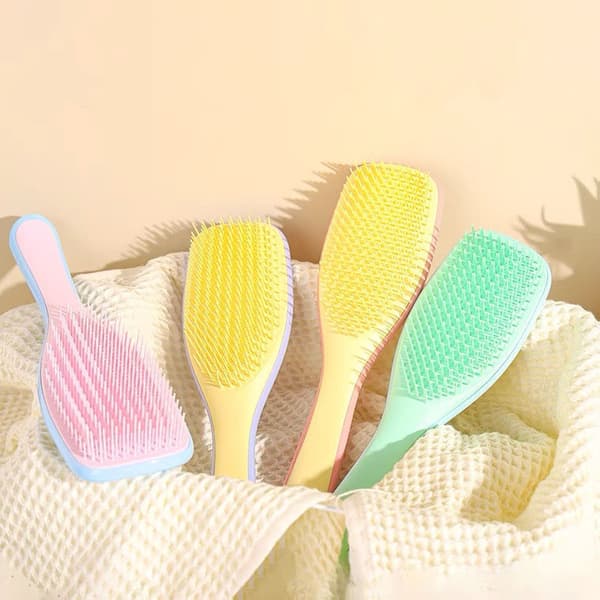 Tangle Teezer The Wet Detangler Mini - Marshmallow Duo_TF