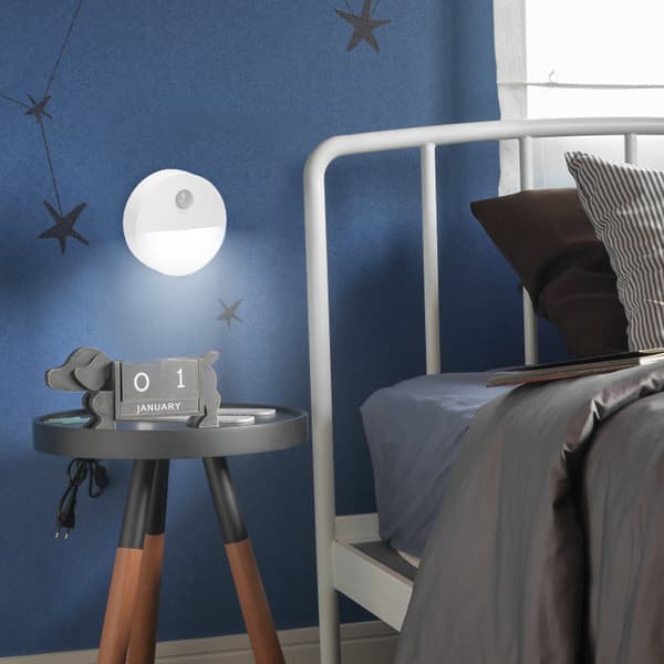 LED Lysstyring PIR Infrarød Sensor til Menneskekrop Magnetisk Natlampe til Vinskab Garderobe Hvidt Lys