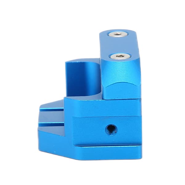 For V6 Hotend Fixing Parts Full Metal Anodized Adjustable Fixing Holder Height 3D Printer Accessories with Screw Nuts