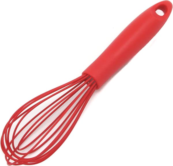 Chef Craft Premium silikonivisp keittiöön, 26,7 cm (10,5 tuumaa), punainen
