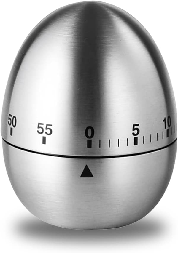 1 Piece Mechanical Kitchen Timer, Timer for Kids, Wind-Up 60 Minute Manual Countdown Timer for Classroom, Office, Kitchen