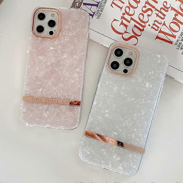 Elektrobelagt TPU-teksturert deksel til iPhone 15