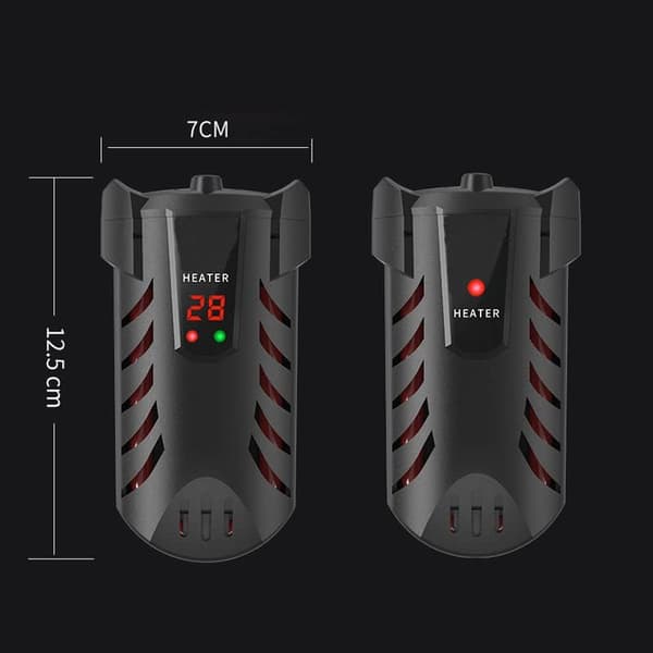 Aquarium Heater, LED Digital External Controller Protector, Control Temperature 20-34℃, Suitable for 15-50L Aquariums