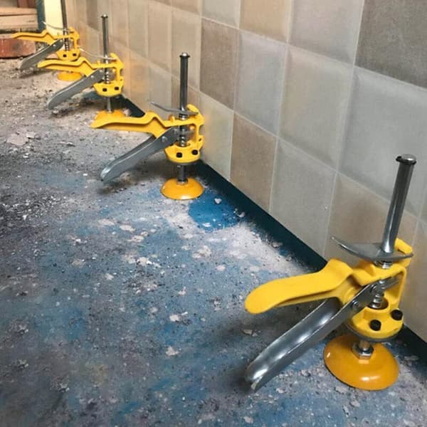 Wall Tile Height Adjuster, 2-Piece Lifting Adjustment Device, Suitable for Lifting and Fixing Tiles, Floors, Doors and Windows