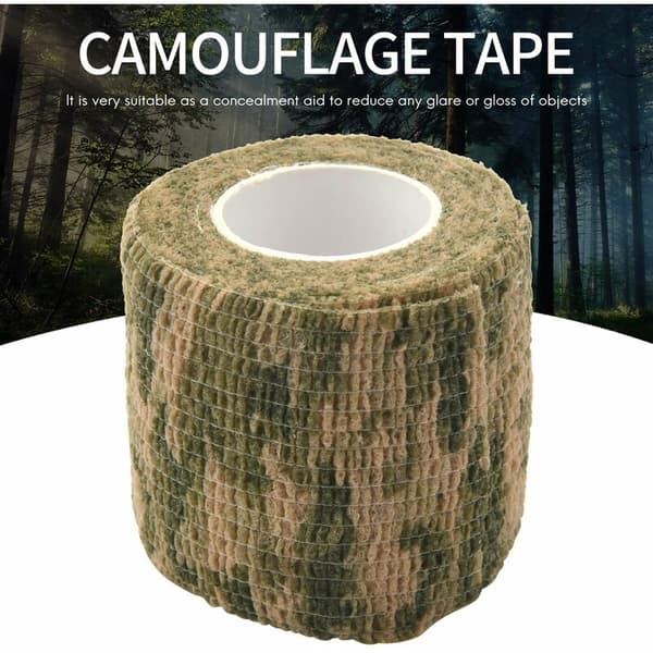 Stealth-naamiointiteippi metsästyskiväärille, ulkoiluun ja pyöräilyyn, naamiointi 2
