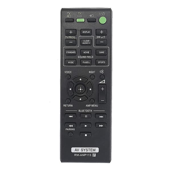 Fjernkontroll for Sony Soundbar, Rm-anp115 Soundbar-kontroller erstatning [DB]