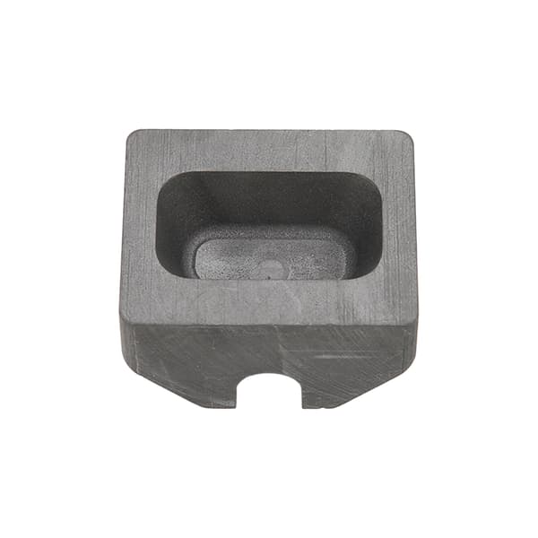 Grafitform med god värmeledningsförmåga T-formad grafitgjutform för guld silver aluminium mässing