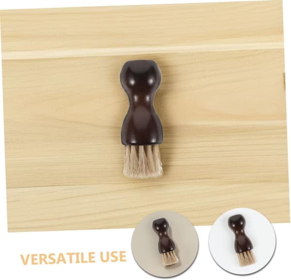5 Pcs Shoe Cleaning Tools Soft Brush for Leather Polishing Lightweight Office Travel Use Scrub Brush