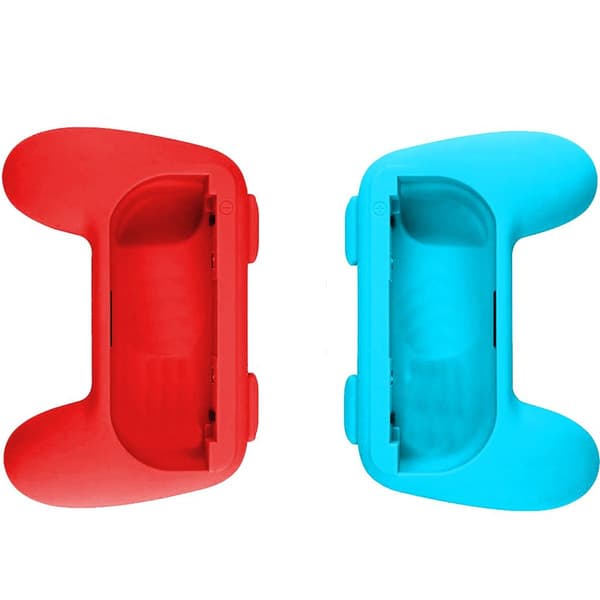 2-pakning for Switch Grip med lite håndtak Ergonomisk rød blå KLB