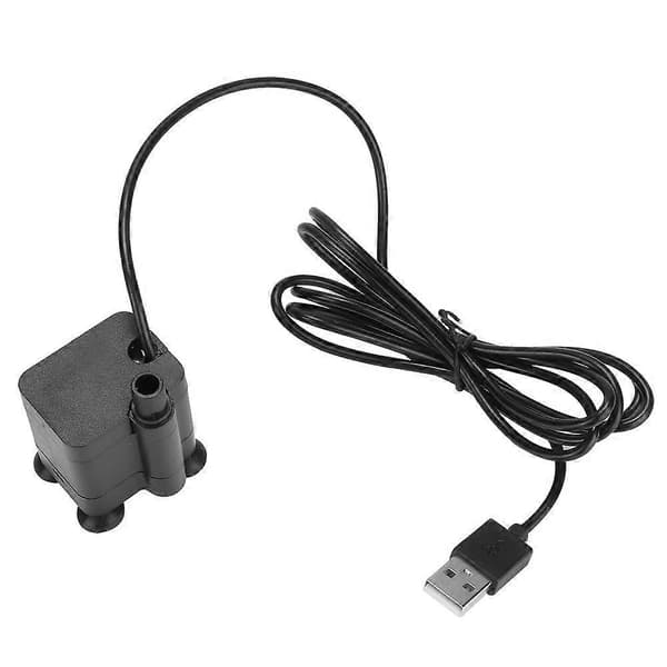 Silent Aquarium Pump, Submersible and Waterproof for Reliable Use, Mini Size with Adjustable Flow Rate Offers Versatility in Aquatic Environments