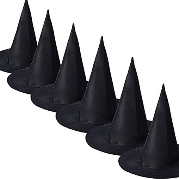 Halloween Witch Hat 6-pack Halloween Wizard Hat Halloween Party Kids Hat