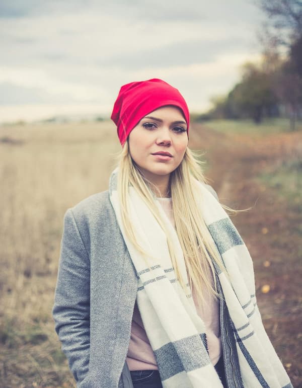 Lett Jersey Beanie, for menn og kvinner, myk bomullsbeanie