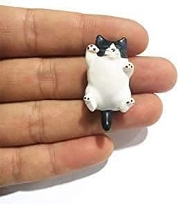 Kattkylmagnet Roliga Kitty Köksdekor Kylskåpsmagneter Prydnad 6-pack