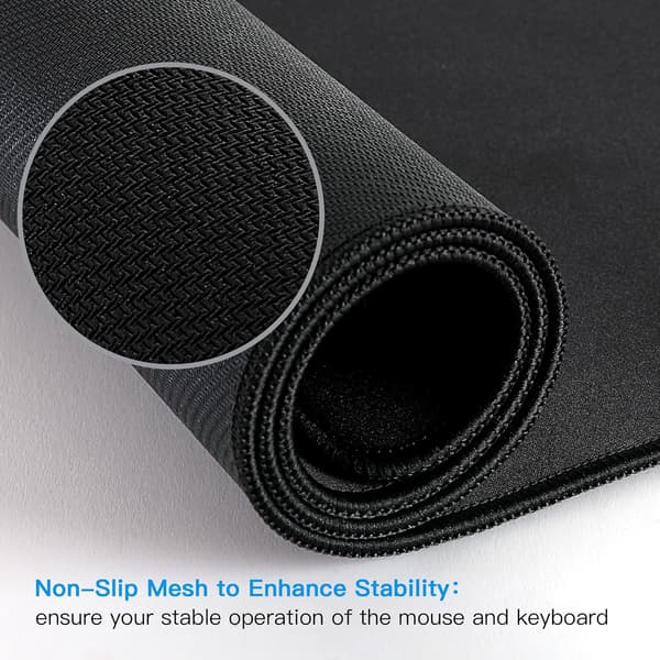 Gaming Mouse Pad, Large Mouse Pad Size 80x30CM 3MM Thickness, Non-Slip Computer Mouse Pad