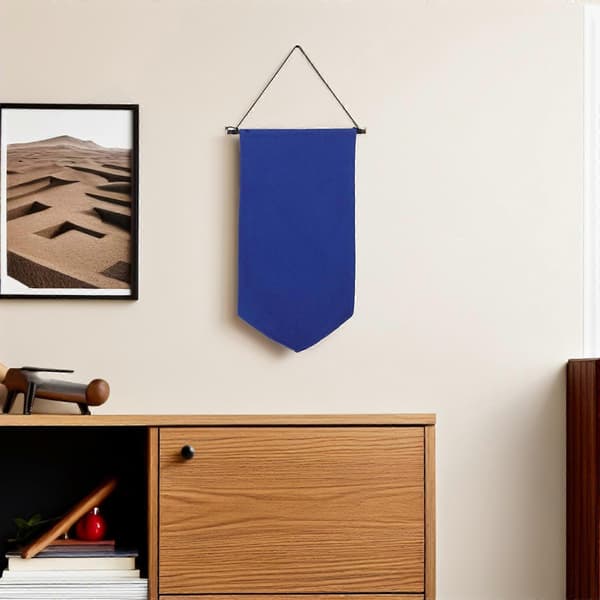Hanging Brooch Pin Holder for Jewelry Storage with Blue Cloth