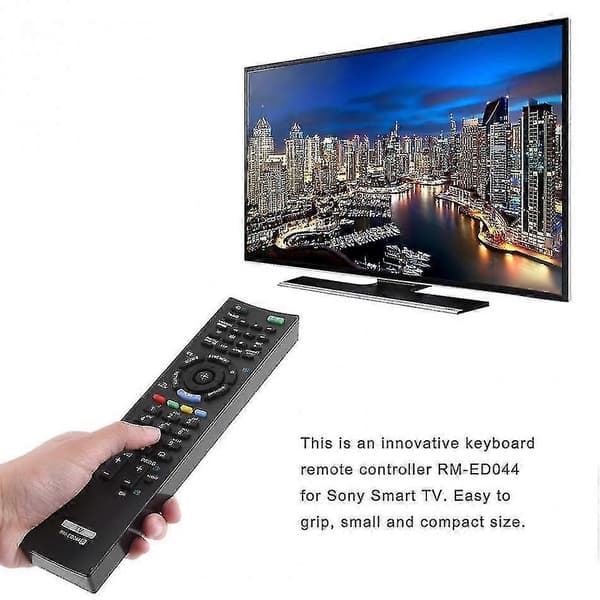 Universal RM-ED044 Fjernkontroll Erstatning Sony HDTV LED