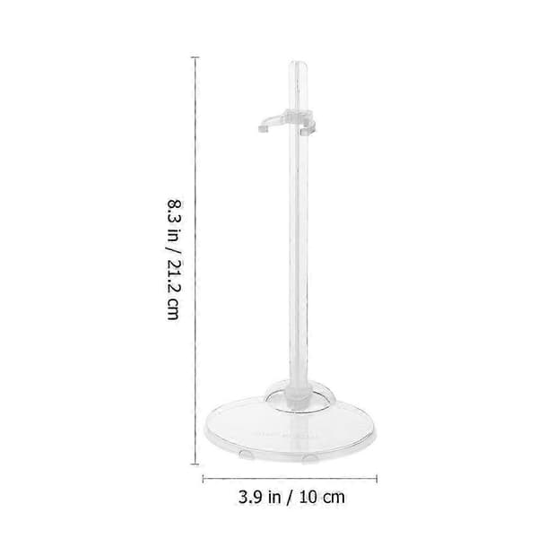 12 pcs Doll Stand Action Figure Display Organizer Doll Support Doll Display Bracket Doll Holder [db]