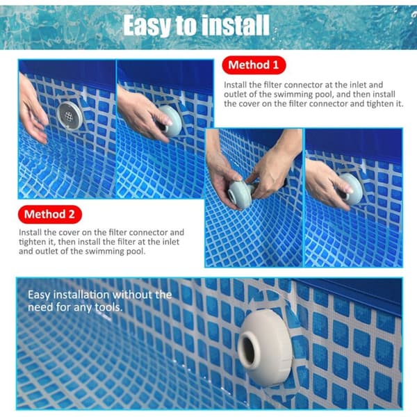 Slangeforbindelse til swimmingpool, slangeforbindelse til swimmingpool, slangeforbindelse til swimmingpool, 1 stk.