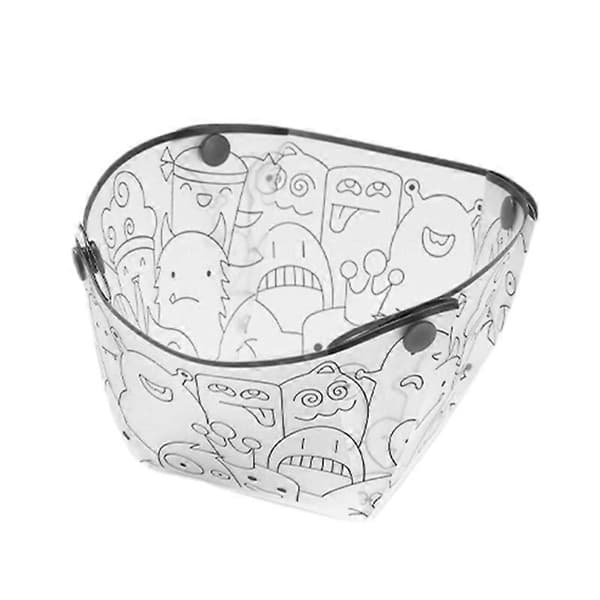 Camping Servis Lättvikt Hopfällbar Skål Tallrik Kopp Filter Utrymmesbesparande Fällbar skål Folding bowl