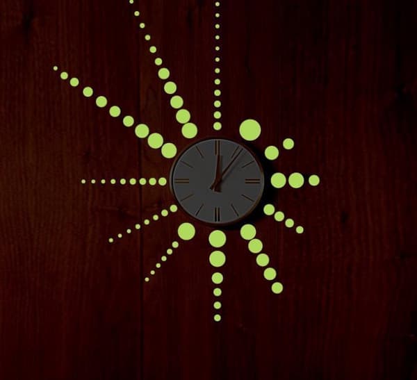 Glow-in-the-dark wall decals / Children's room / ceiling and wall decoration / starry sky / dots