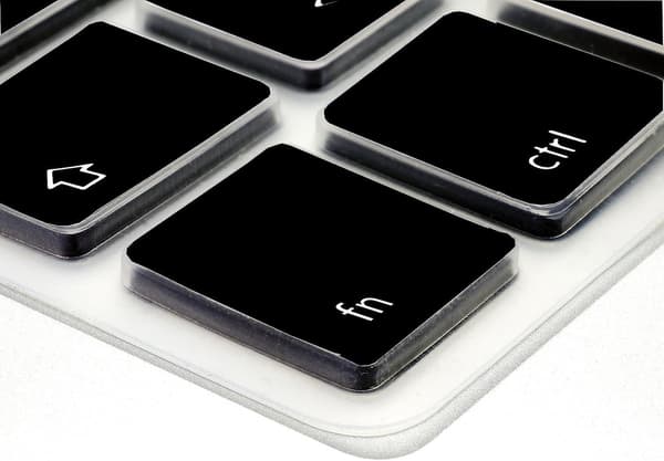 Slim Black Silicone Keyboard Cover for Apple MacBook Air 13\" and Pro Retina 13\"/15\"