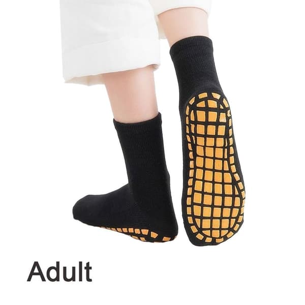 Chenille Twisted Knit Winter Slippers and Socks. Black KLB