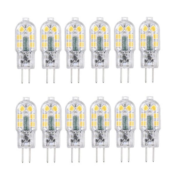 Tomshine G4 LED-lampor 12-pack Varmvit