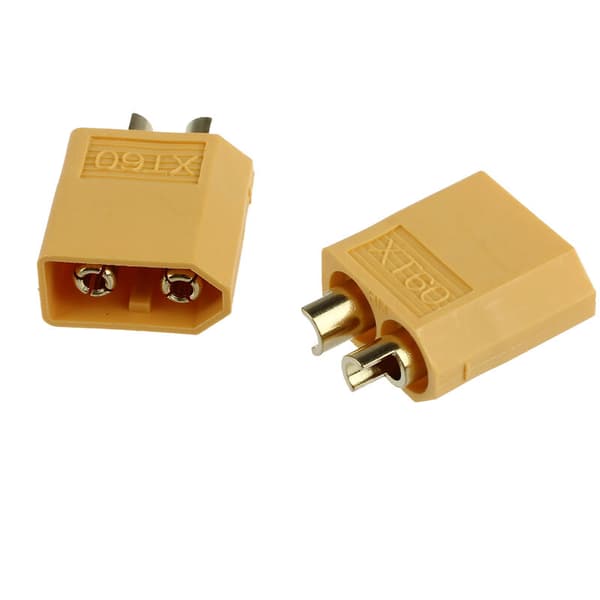 10 par XT60 hun/han stikforbindelser til RC-batteri