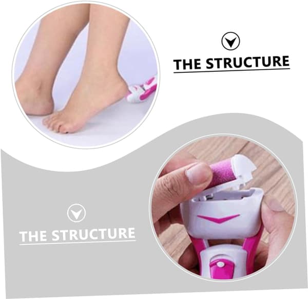 Foot File Dead Skin Remover Tool Electric Foot File Replacement Rollers Care