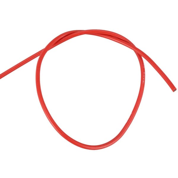 Silicone Cable High Temperature Silicone Wire Red 12 AWG 5Meter