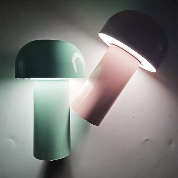 3W LED-bordlampe i soppform (grønn) Green