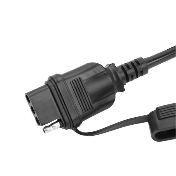 4 Flat Trailer Wiring Harness Wire Connector 4-Pin Flat Extension Cable Waterproof Coiled Cable for Trailers