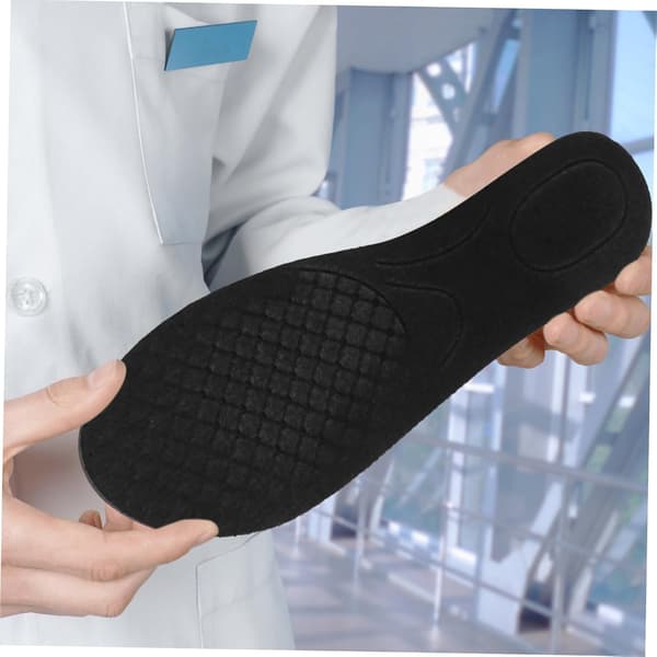 Removable Heel Lift Inserts 4cm Multi-Layer Insoles Shock Absorbing Height Increasing Pads