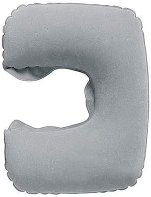 Two-pack inflatable neck pillows for vacation and travel comfort. Compact and lightweight for easy storage.