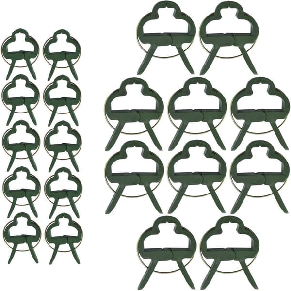 60 Pcs Plant Clips, Tomato Clips, Garden Clips, Tomato Clips (2 Sizes)