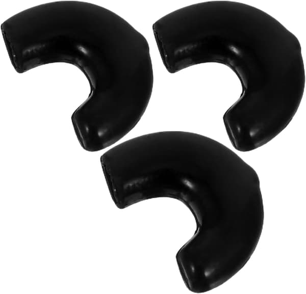 3 stk. gummihylser for saksofonhalsremspenne, beskyttelse for svingkrok