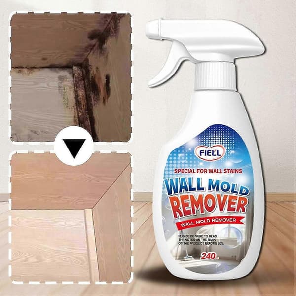 Wall Stain Remover Spray Highly Effective Wall Mold Cleaner Mold Remover Spray for Home and Kitchen (2 Pcs) A