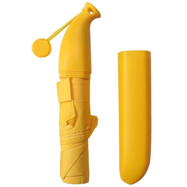 Bananparaply gul bananparaply foldbar skærm