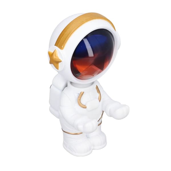 Astronaut solnedgangslampe, 360° roterende, USB-lading, trinnløs KLB