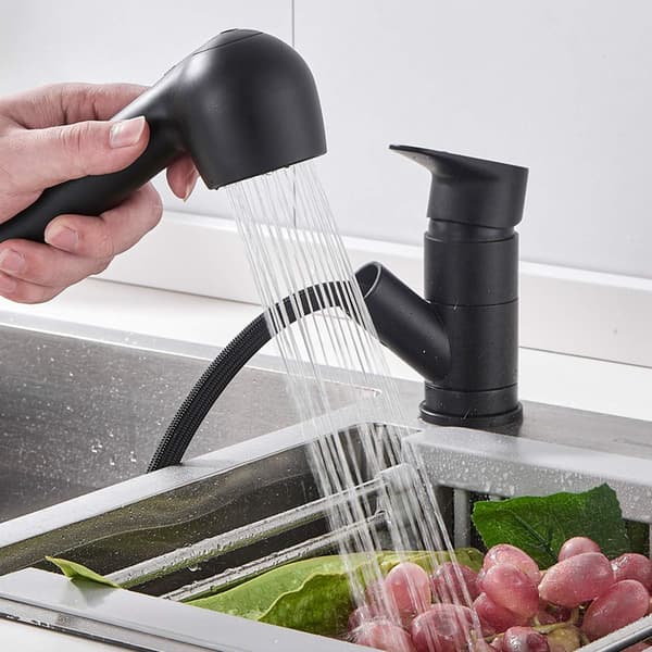 (Matt Black) G1/2 Hand Shower Mixer Kitchen Shower Head Spray Re