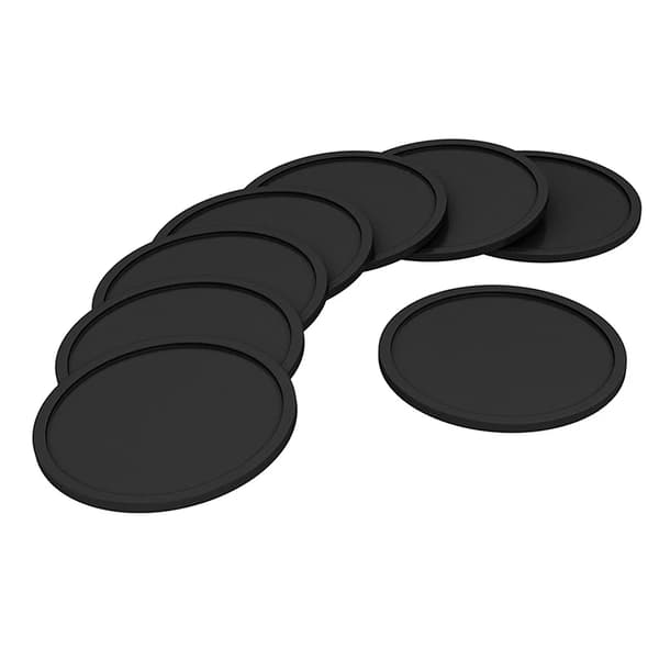 A Set of 8 Drink Coasters - Table Protectors for All Tables