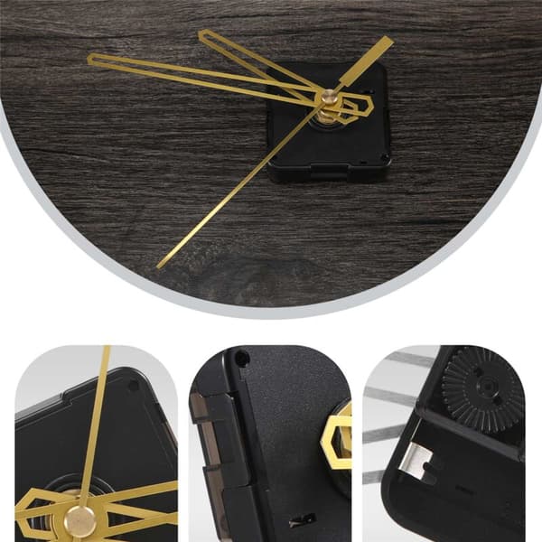 Large Silent Wall Clock Movement DIY Quartz Clock Movement Parts Replacement Repair Clock Parts Hand Tool Kit