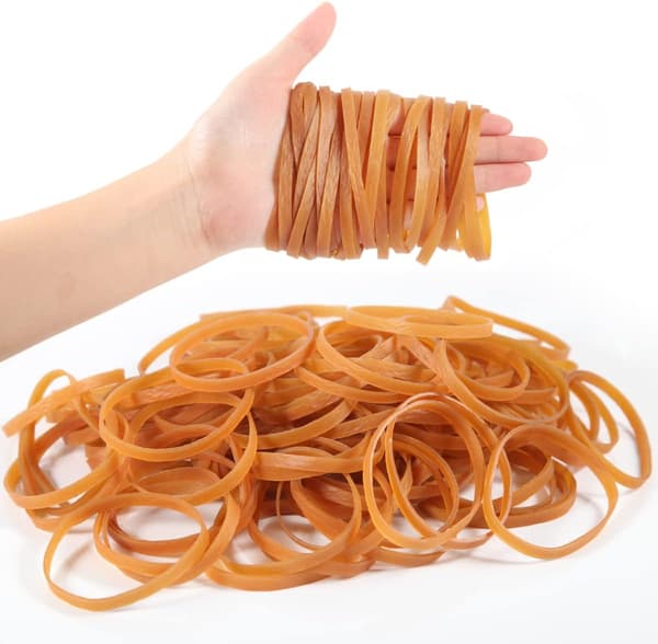 Rubber bands wide Large rubber bands 200*5mm width elastic strong band apply to School Office Kitchen seamstress Creative Bin