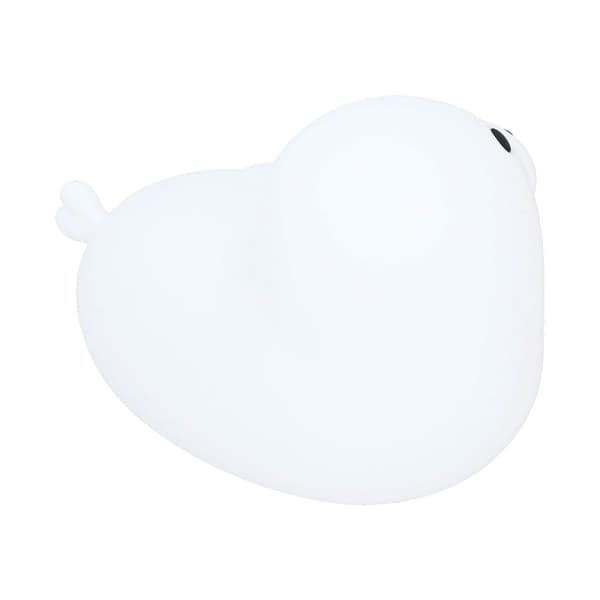 Silikon sengelampe, W, innovativ USB nattlampe med KLB