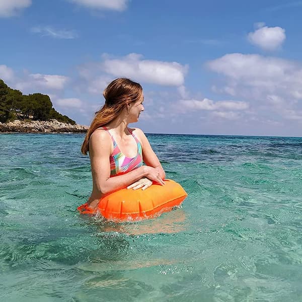 Simboj torr väska orange PVC säkerhetssimboj simring