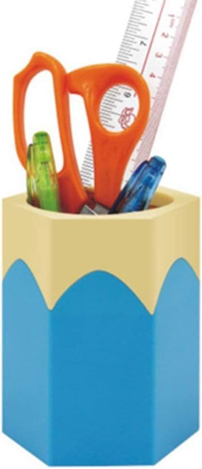 Pennholder, kontordekorasjon, oppbevaringsorganisator for penner