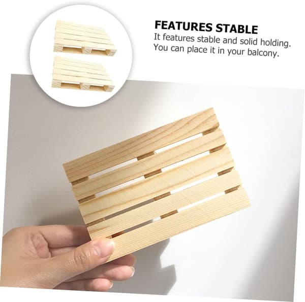 2pcs Wooden Coasters Base Multifunctional Cup Holder Non-slip Design for Coffee Mat Teapot Base and Kettle Holder