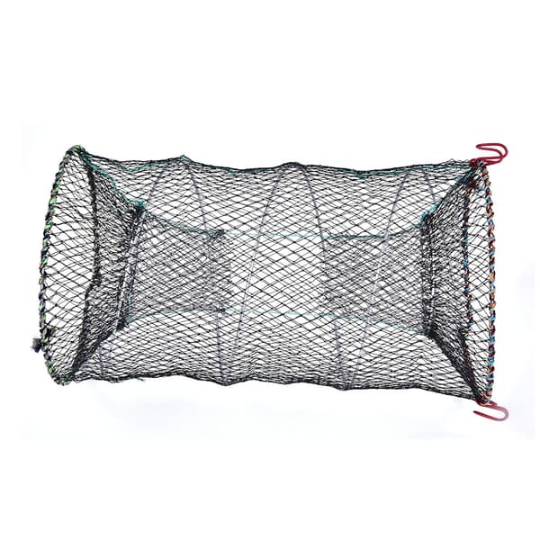 Foldable Lobster Crayfish Crab Crustacean Shrimp Fish Trap Cage Fishing Net (25cm)